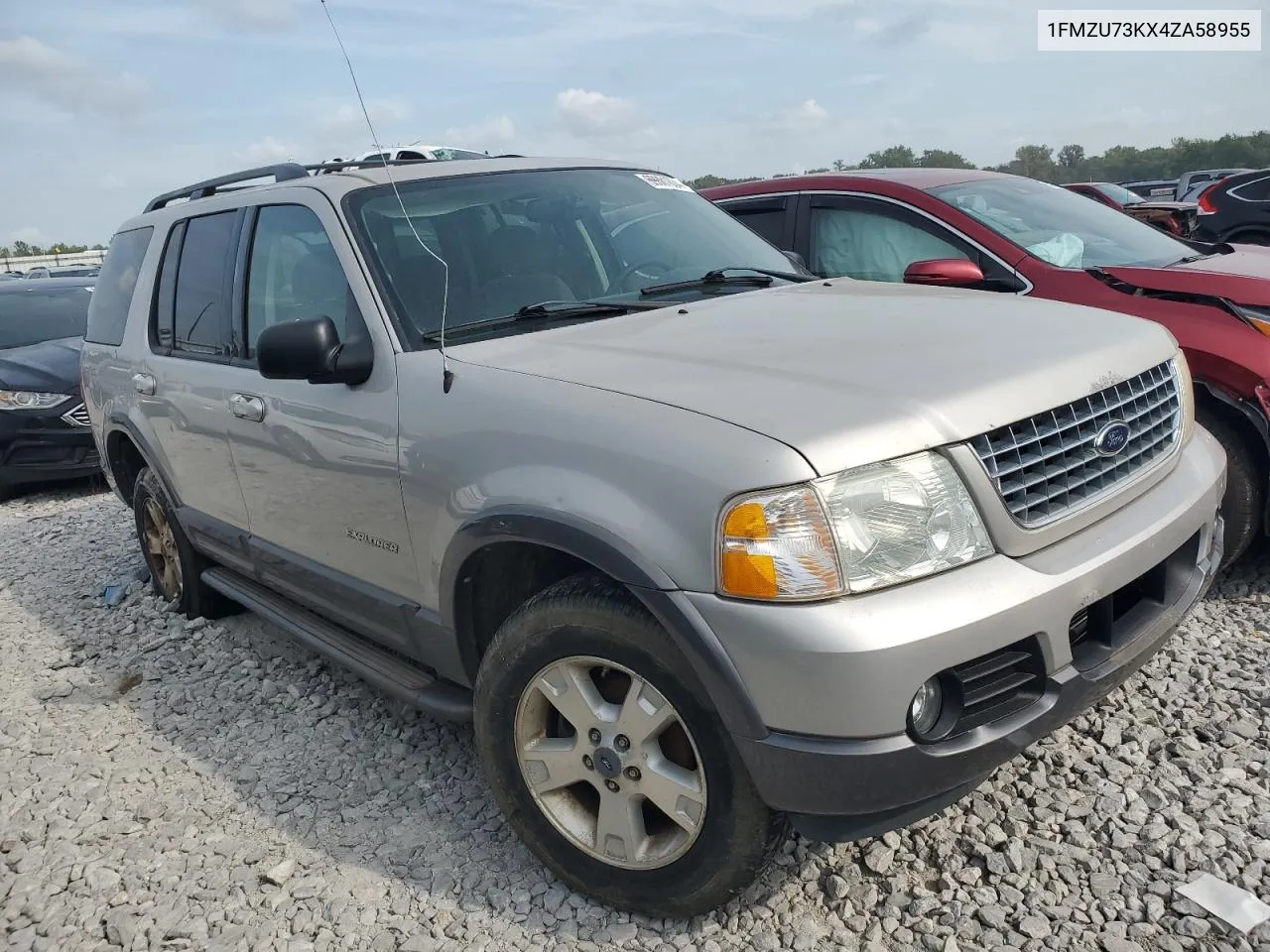 2004 Ford Explorer Xlt VIN: 1FMZU73KX4ZA58955 Lot: 69881834