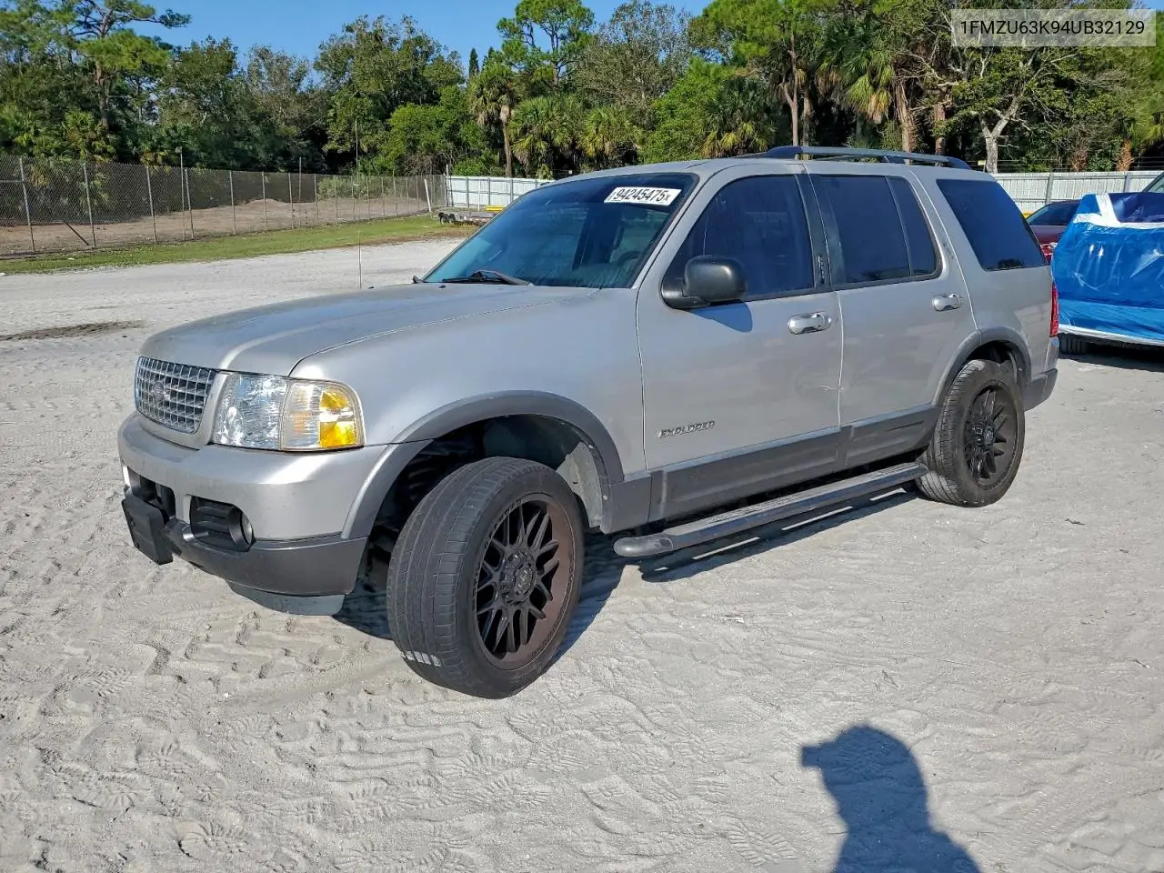 1FMZU63K94UB32129 2004 Ford Explorer Xlt