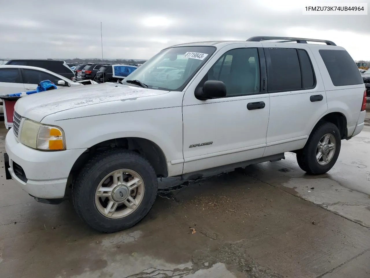 2004 Ford Explorer Xlt VIN: 1FMZU73K74UB44964 Lot: 81719843