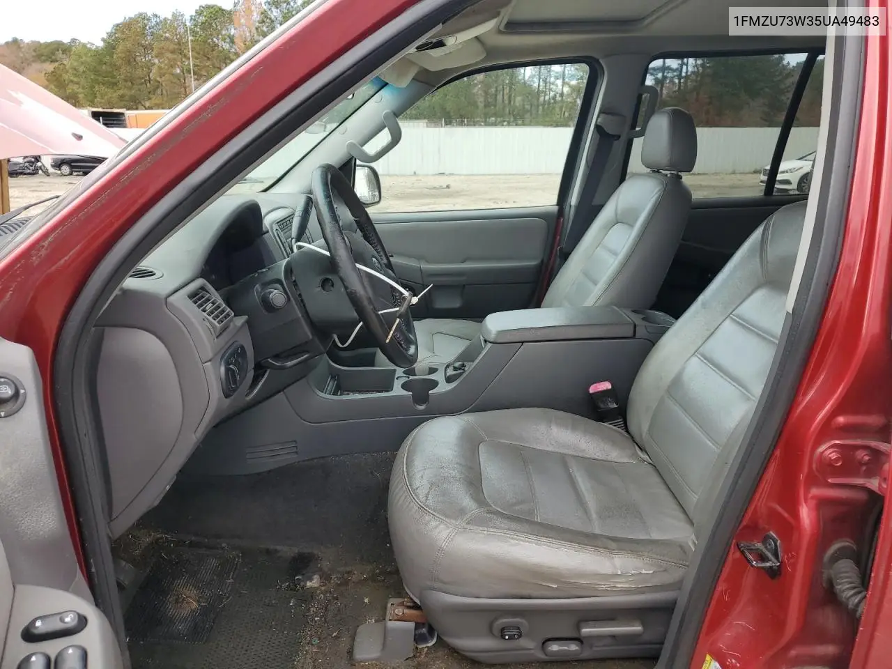 1FMZU73W35UA49483 2005 Ford Explorer Xlt
