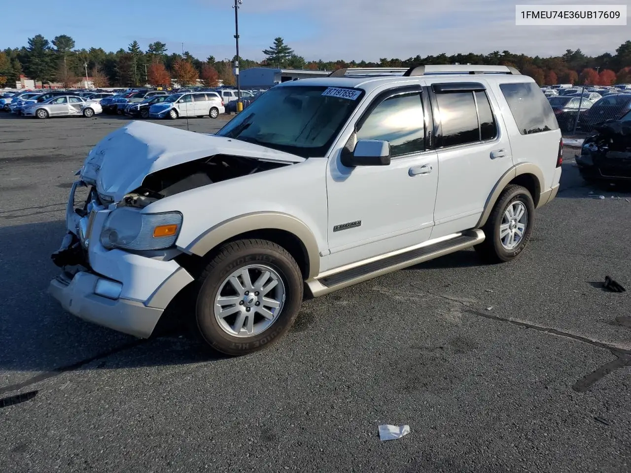 1FMEU74E36UB17609 2006 Ford Explorer Eddie Bauer