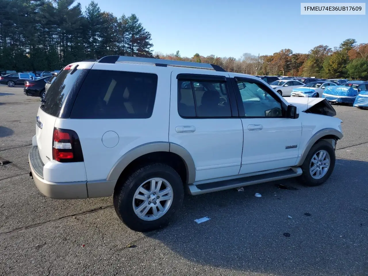 1FMEU74E36UB17609 2006 Ford Explorer Eddie Bauer