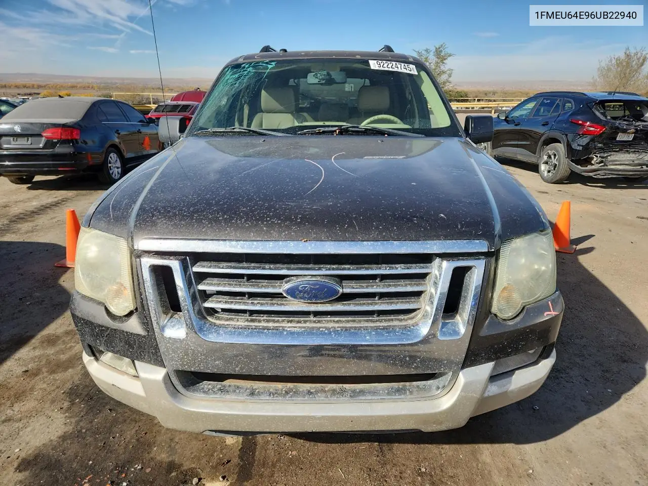 1FMEU64E96UB22940 2006 Ford Explorer Eddie Bauer