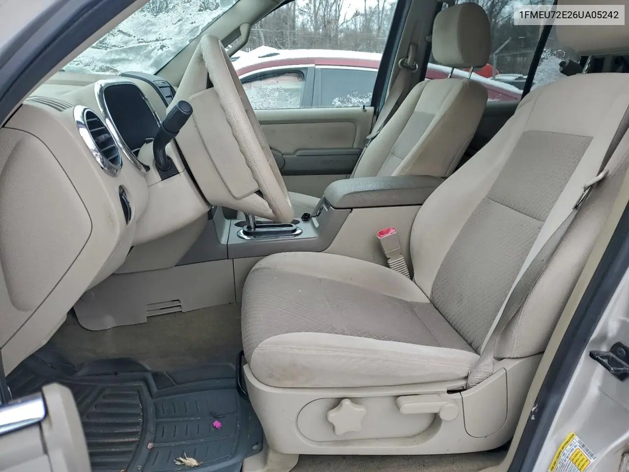 1FMEU72E26UA05242 2006 Ford Explorer Xls