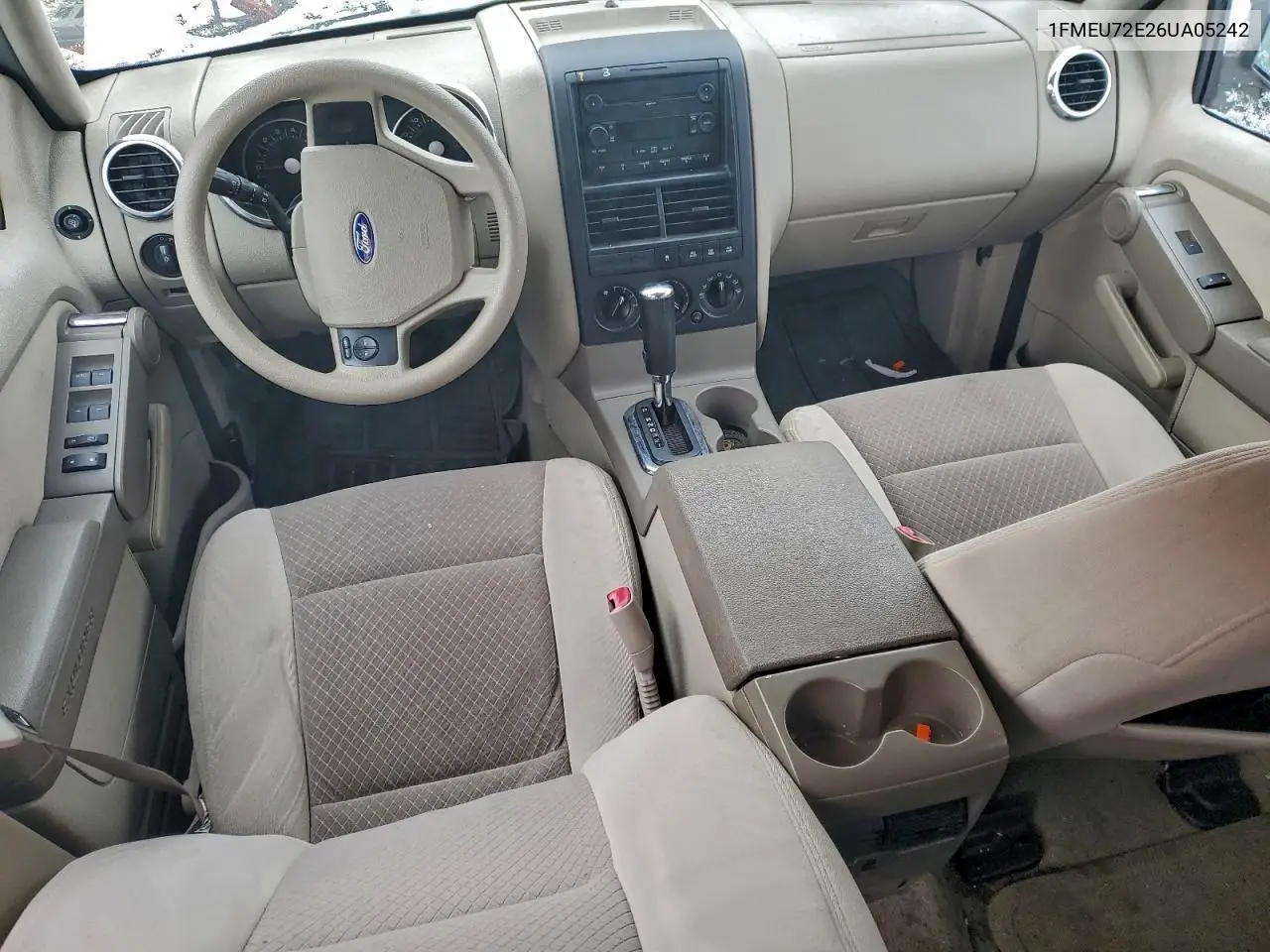 1FMEU72E26UA05242 2006 Ford Explorer Xls
