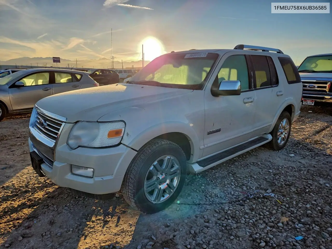 1FMEU758X6UB36585 2006 Ford Explorer Limited