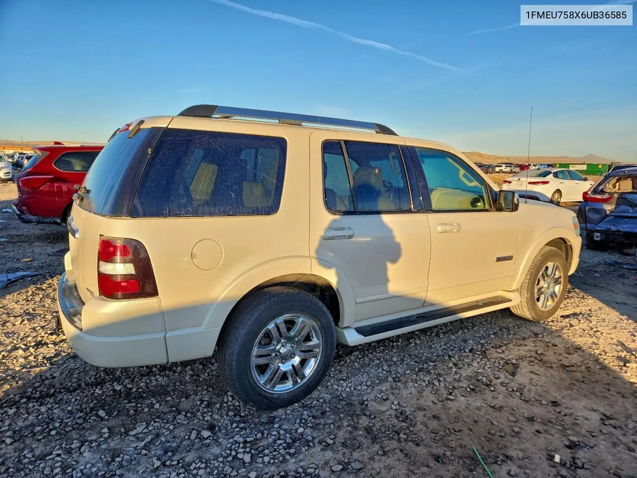 1FMEU758X6UB36585 2006 Ford Explorer Limited