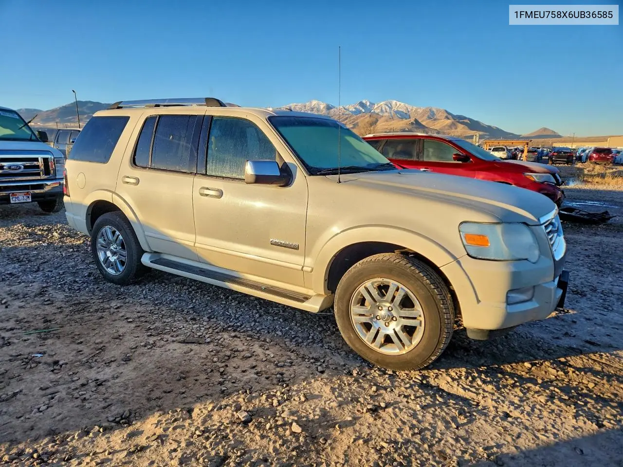 1FMEU758X6UB36585 2006 Ford Explorer Limited