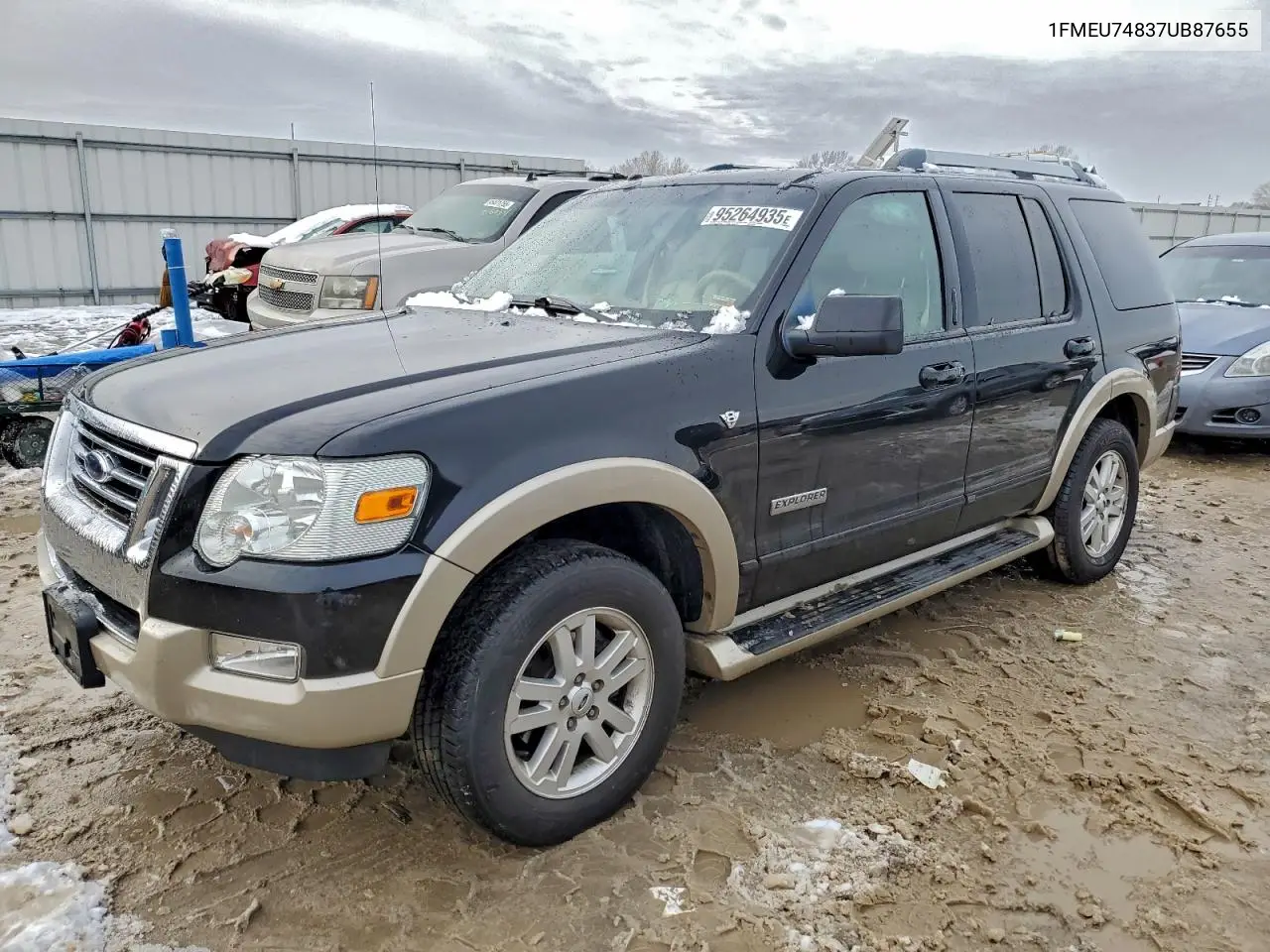 1FMEU74837UB87655 2007 Ford Explorer Eddie Bauer