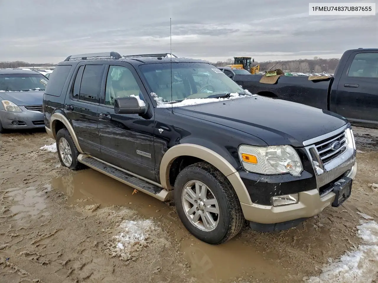 1FMEU74837UB87655 2007 Ford Explorer Eddie Bauer