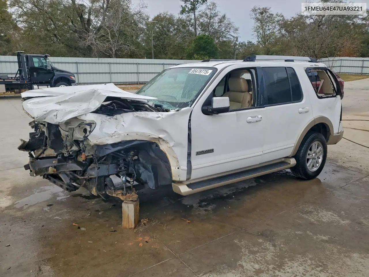 1FMEU64E47UA93221 2007 Ford Explorer Eddie Bauer