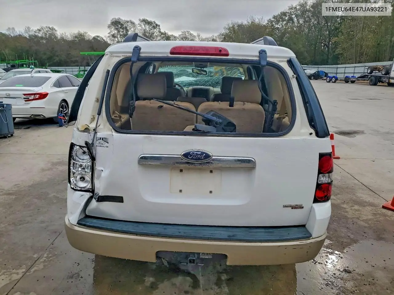 1FMEU64E47UA93221 2007 Ford Explorer Eddie Bauer