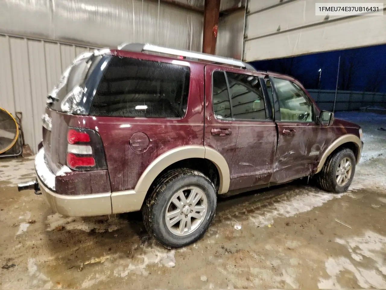 1FMEU74E37UB16431 2007 Ford Explorer Eddie Bauer