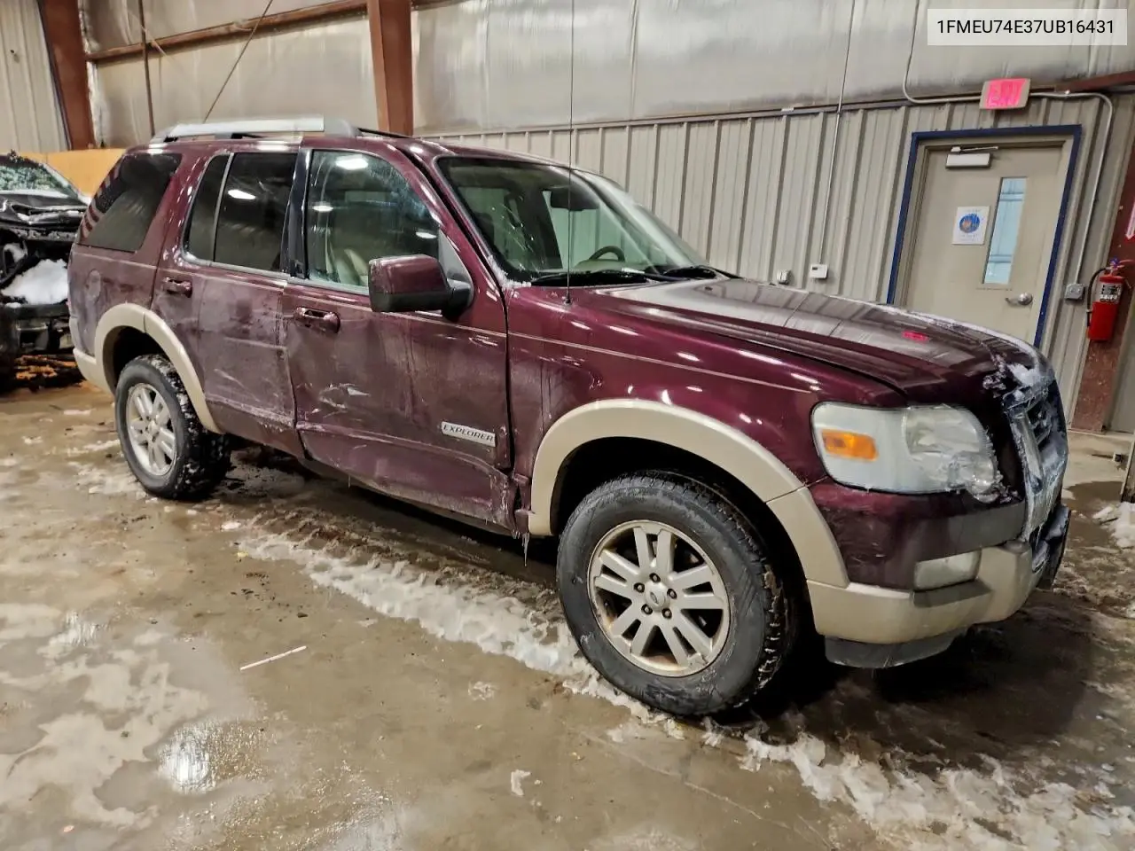 1FMEU74E37UB16431 2007 Ford Explorer Eddie Bauer