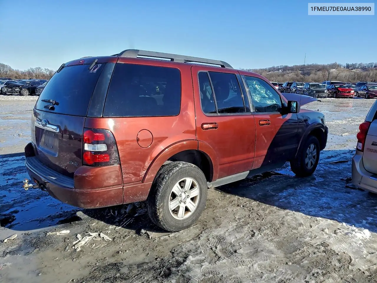 1FMEU7DE0AUA38990 2010 Ford Explorer