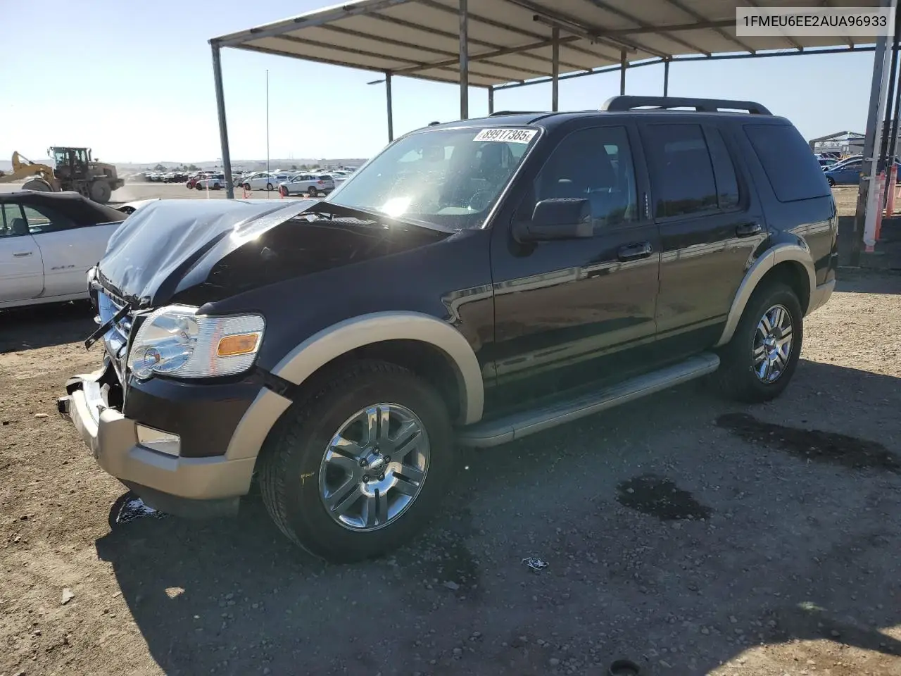 1FMEU6EE2AUA96933 2010 Ford Explorer Eddie Bauer