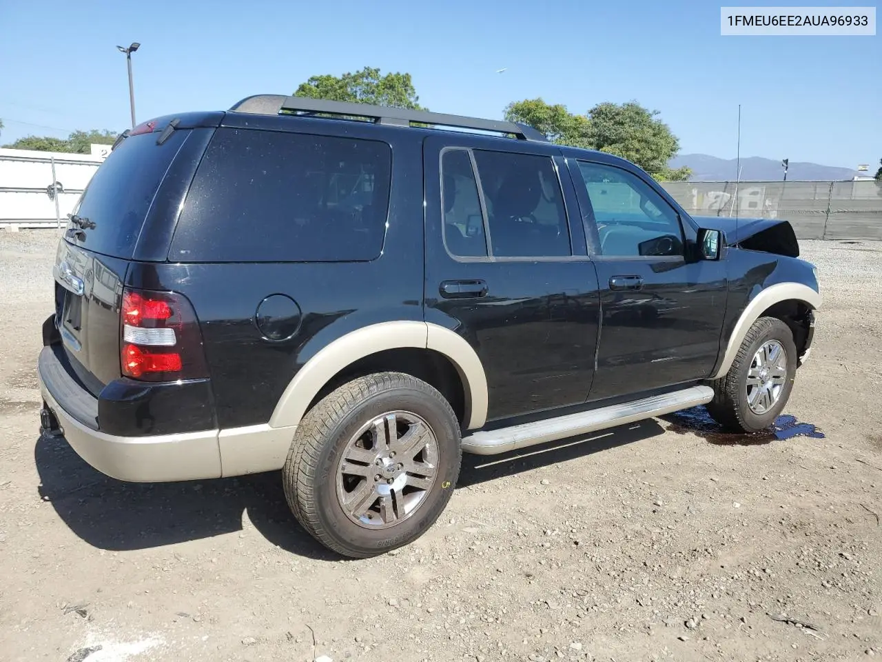 1FMEU6EE2AUA96933 2010 Ford Explorer Eddie Bauer
