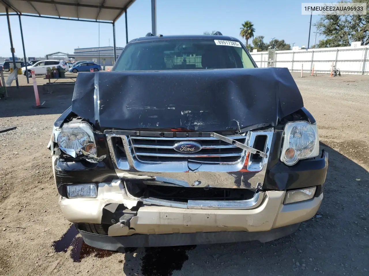 1FMEU6EE2AUA96933 2010 Ford Explorer Eddie Bauer