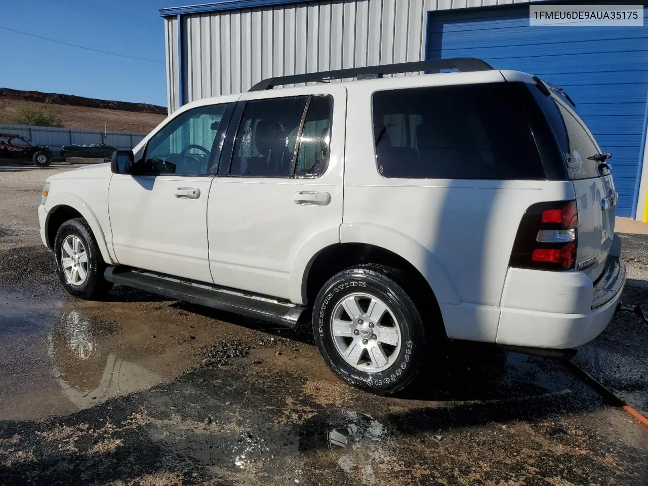 1FMEU6DE9AUA35175 2010 Ford Explorer Xlt