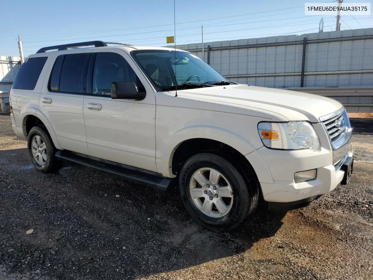 1FMEU6DE9AUA35175 2010 Ford Explorer Xlt