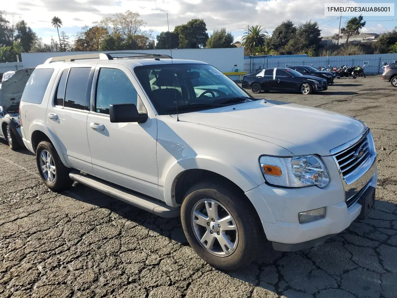 1FMEU7DE3AUA86001 2010 Ford Explorer Xlt