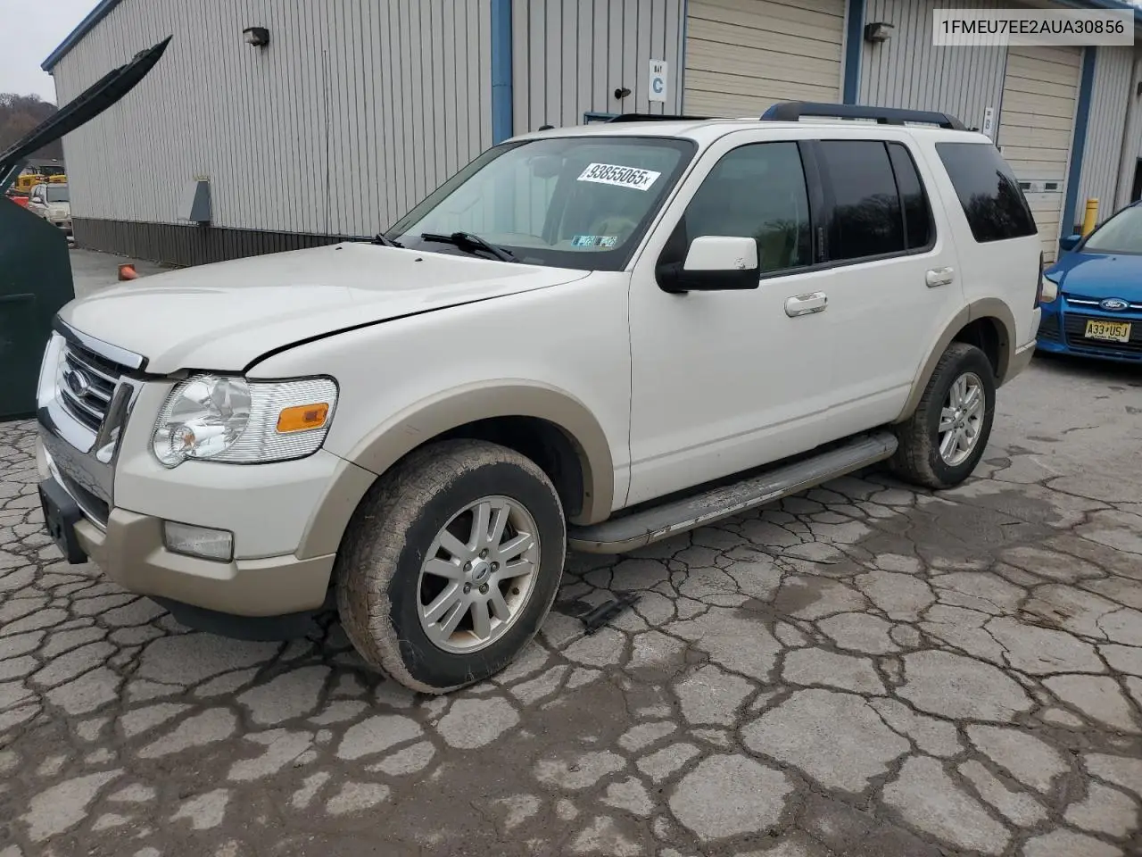 1FMEU7EE2AUA30856 2010 Ford Explorer Eddie Bauer