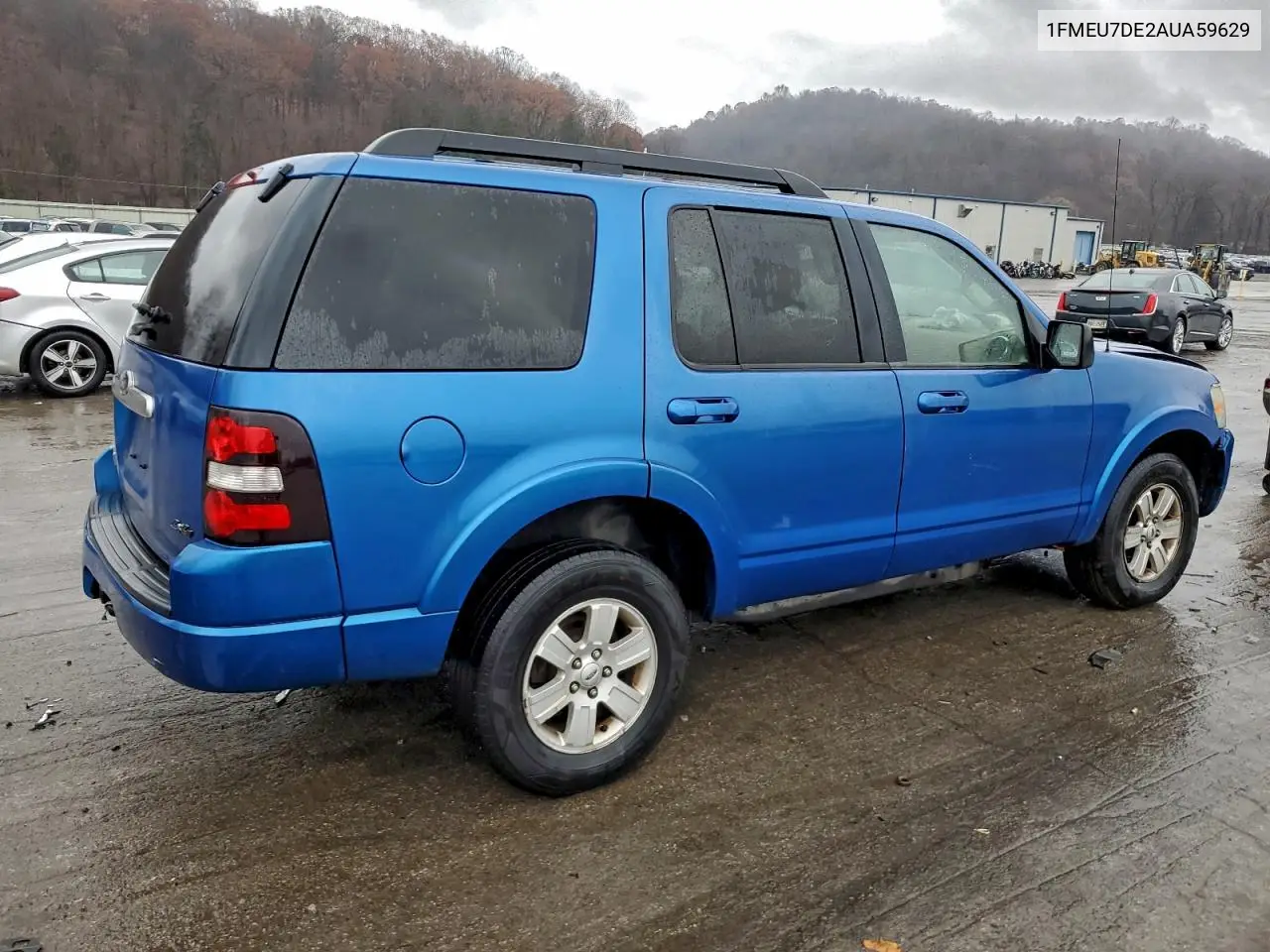 1FMEU7DE2AUA59629 2010 Ford Explorer Xlt