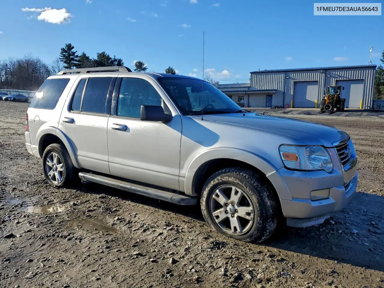 1FMEU7DE3AUA56643 2010 Ford Explorer Xlt