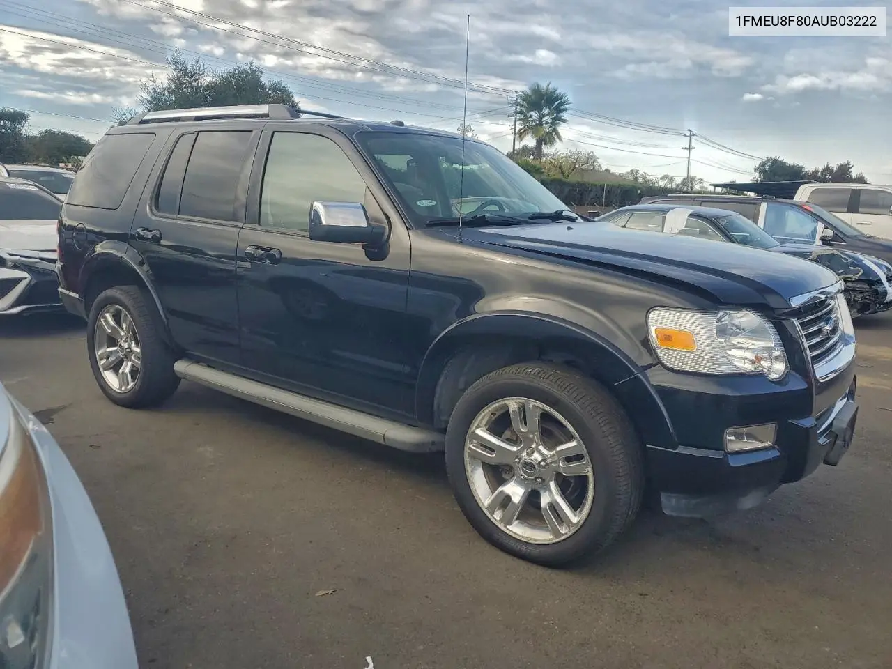 1FMEU8F80AUB03222 2010 Ford Explorer Limited
