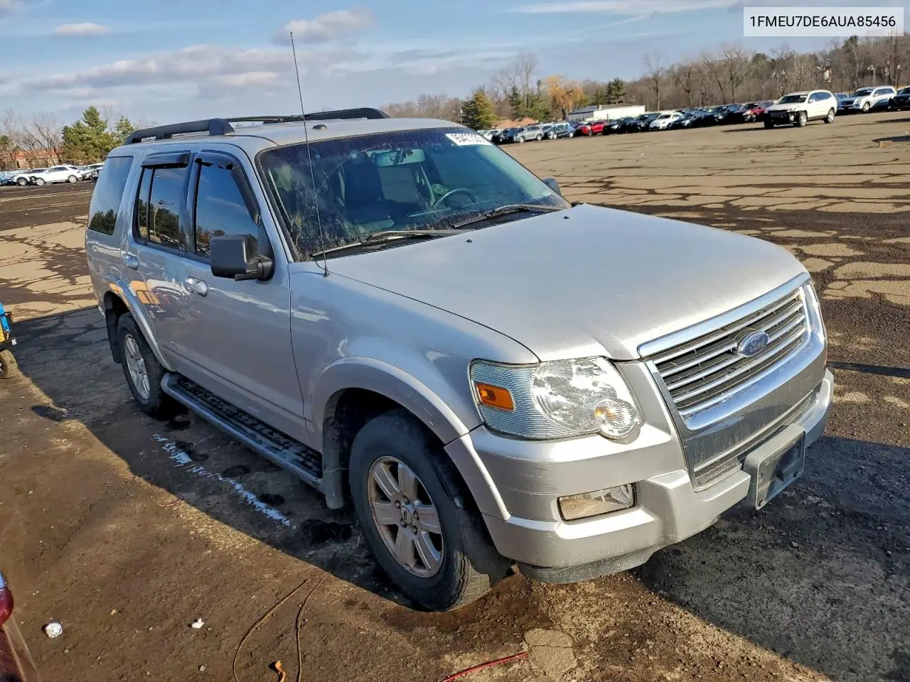 1FMEU7DE6AUA85456 2010 Ford Explorer Xlt