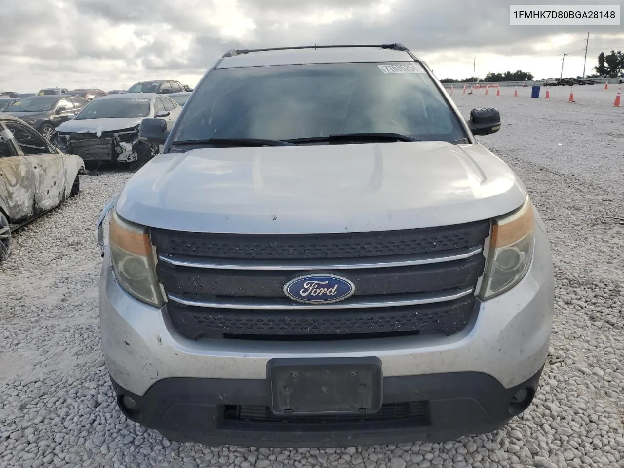 1FMHK7D80BGA28148 2011 Ford Explorer Xlt