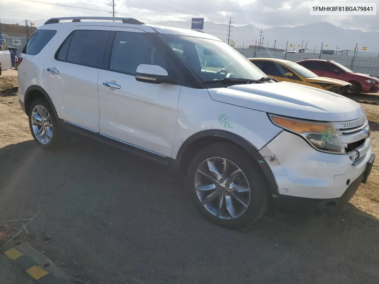 1FMHK8F81BGA79841 2011 Ford Explorer Limited