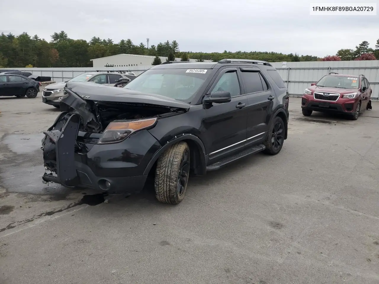 1FMHK8F89BGA20729 2011 Ford Explorer Limited