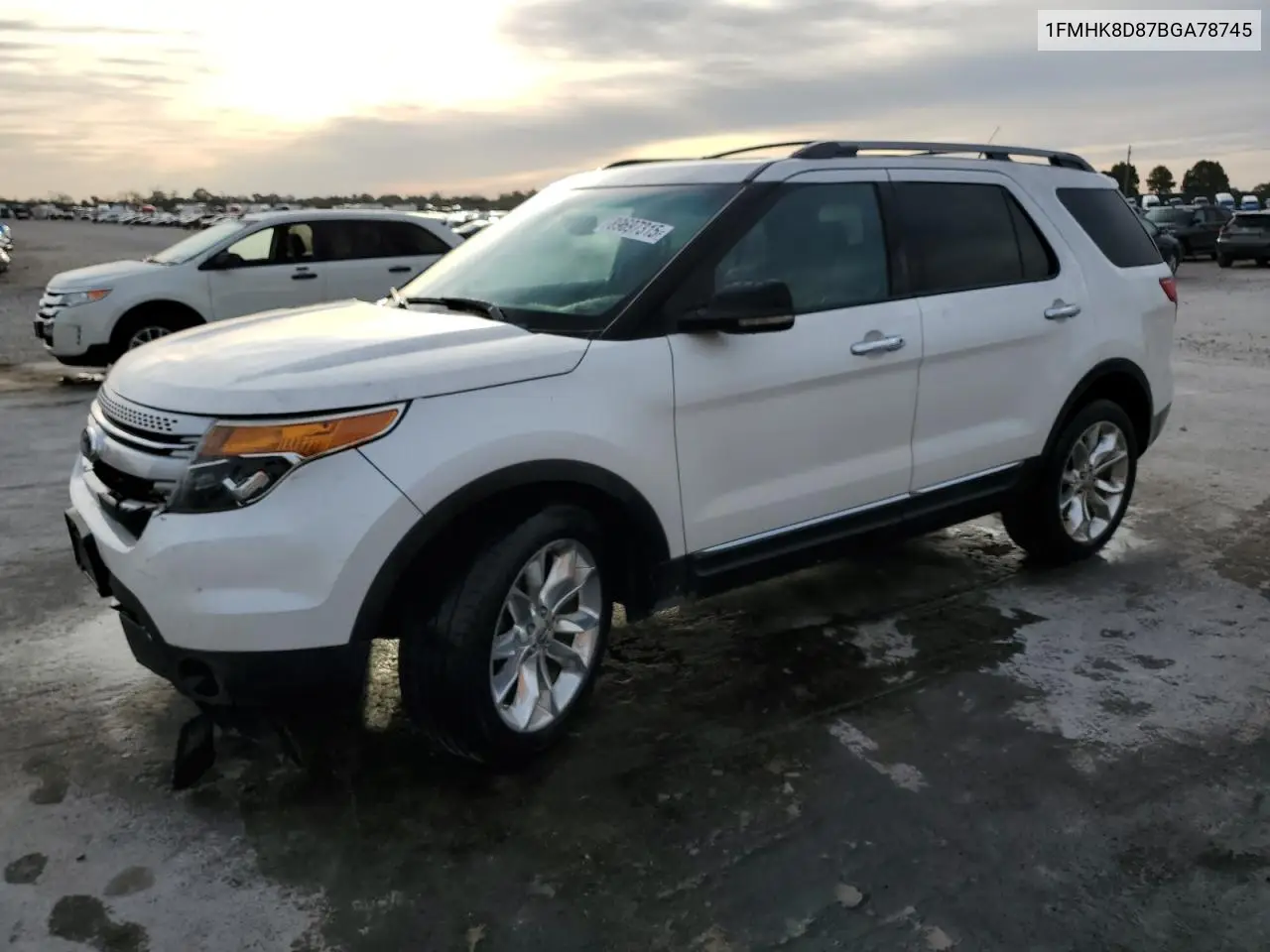 1FMHK8D87BGA78745 2011 Ford Explorer Xlt
