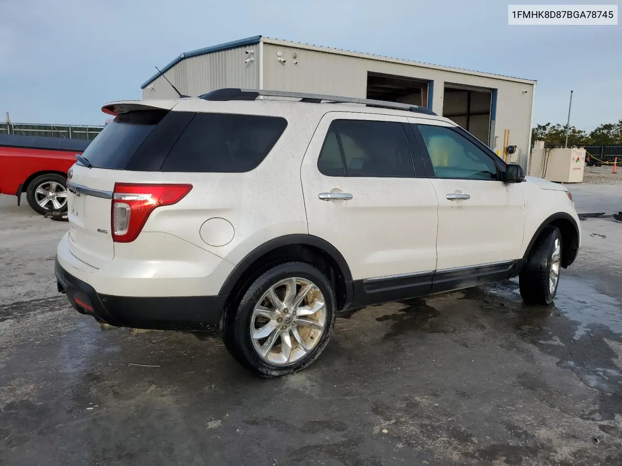1FMHK8D87BGA78745 2011 Ford Explorer Xlt
