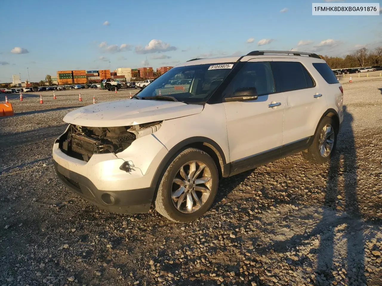1FMHK8D8XBGA91876 2011 Ford Explorer Xlt