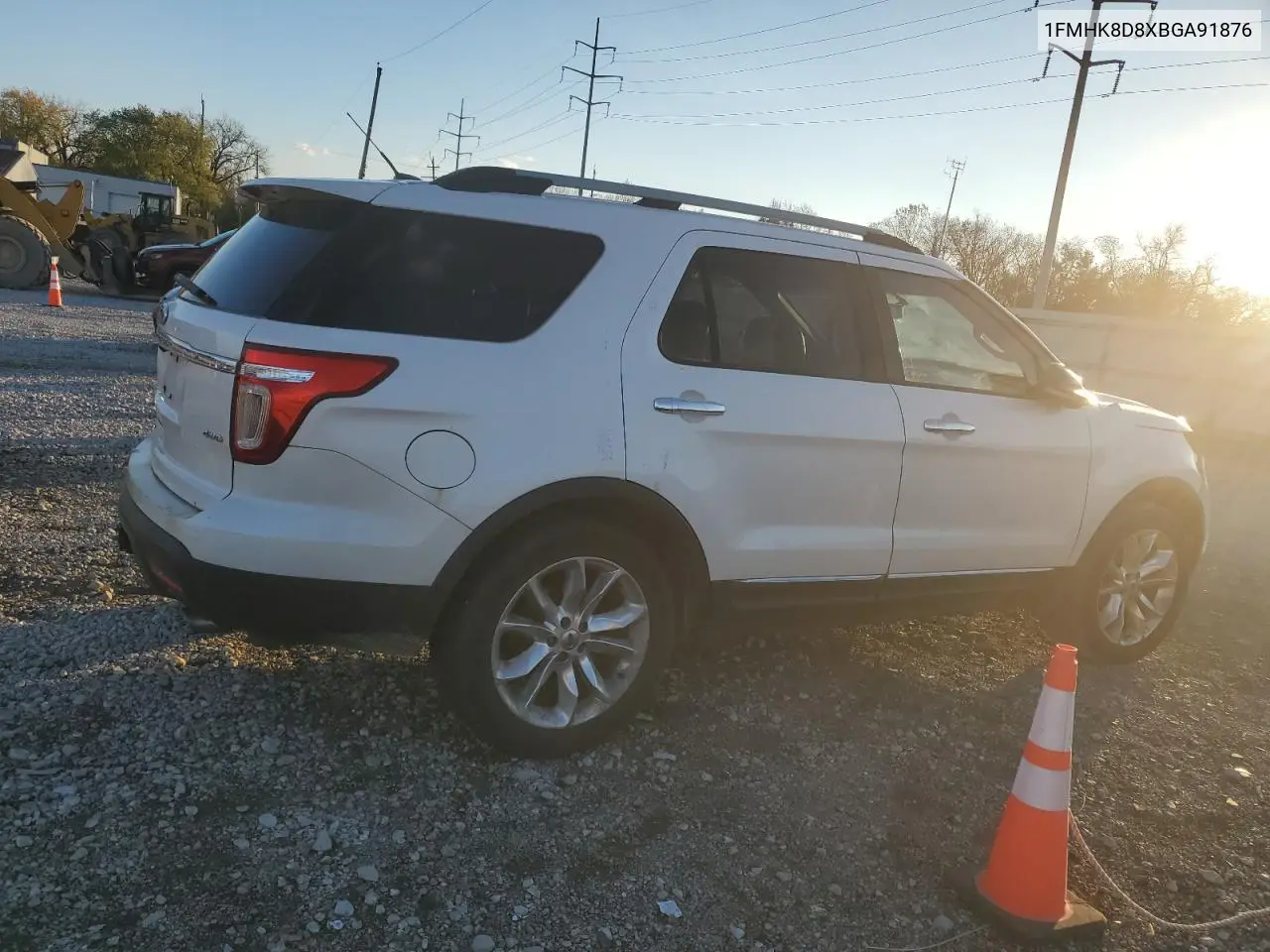 1FMHK8D8XBGA91876 2011 Ford Explorer Xlt