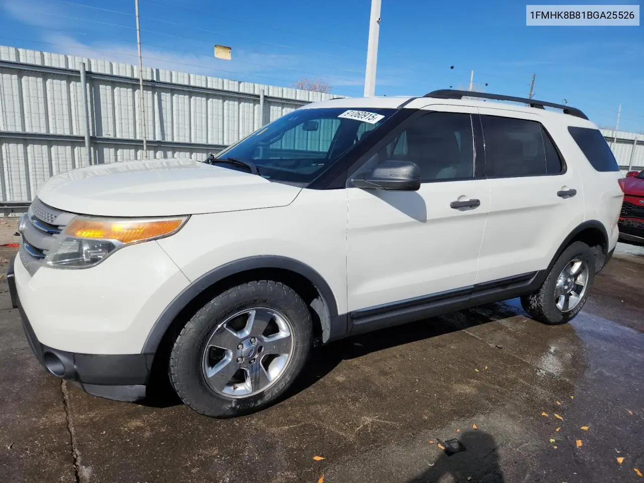 1FMHK8B81BGA25526 2011 Ford Explorer