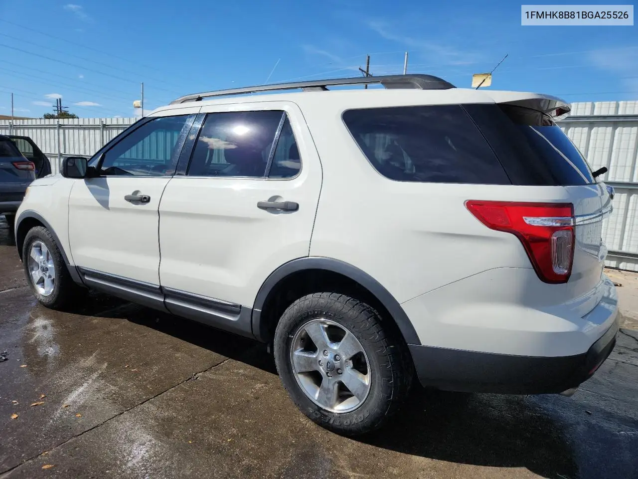 1FMHK8B81BGA25526 2011 Ford Explorer