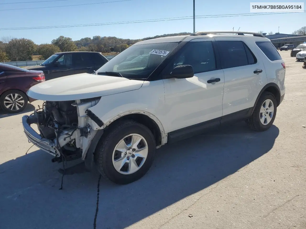1FMHK7B85BGA95184 2011 Ford Explorer