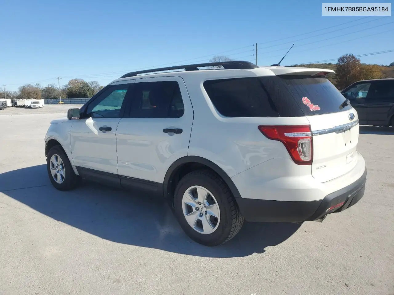 1FMHK7B85BGA95184 2011 Ford Explorer