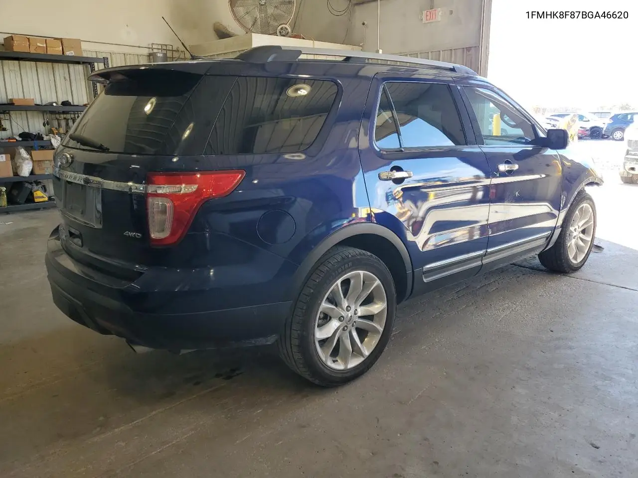 1FMHK8F87BGA46620 2011 Ford Explorer Limited
