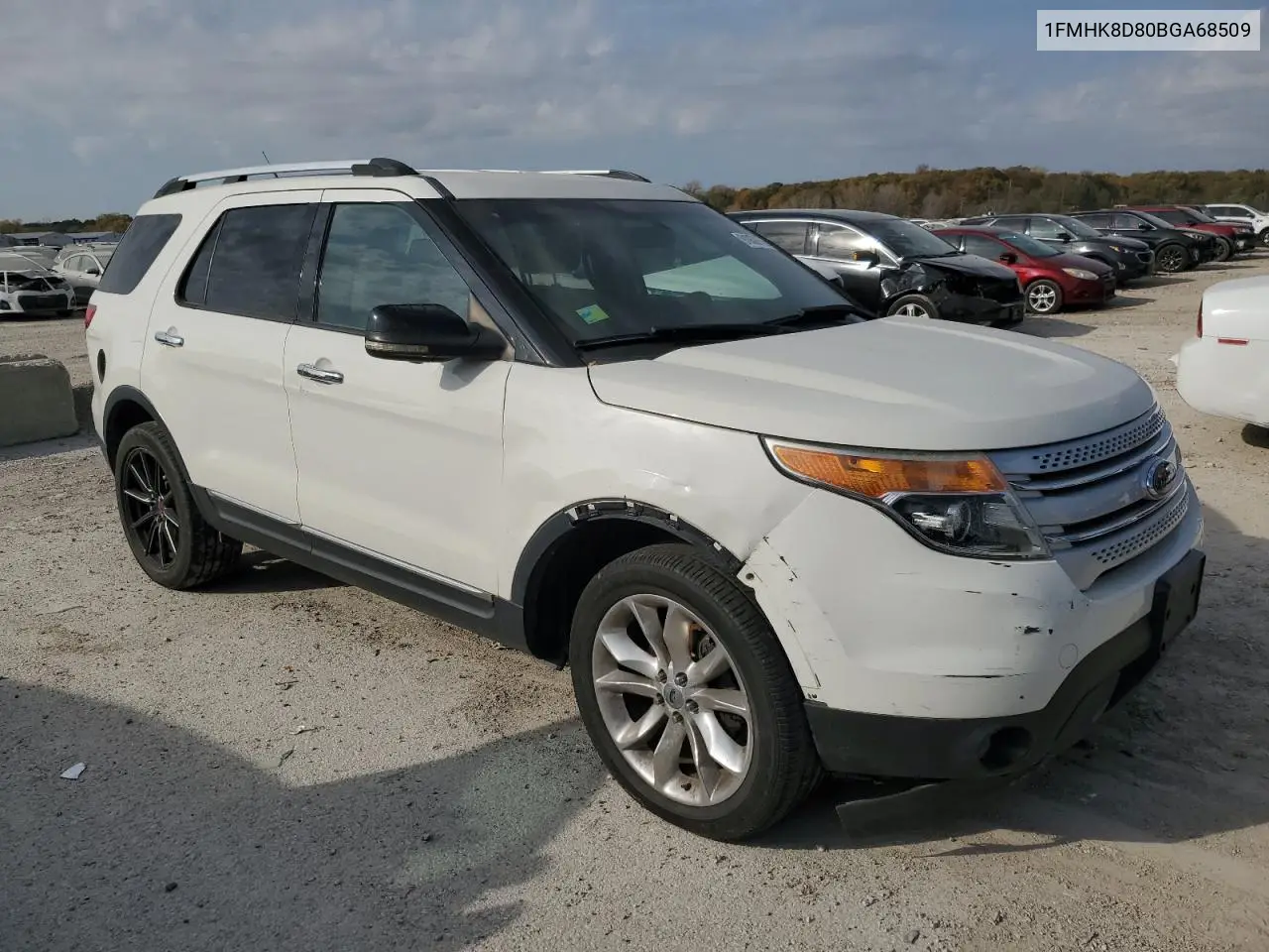 1FMHK8D80BGA68509 2011 Ford Explorer Xlt