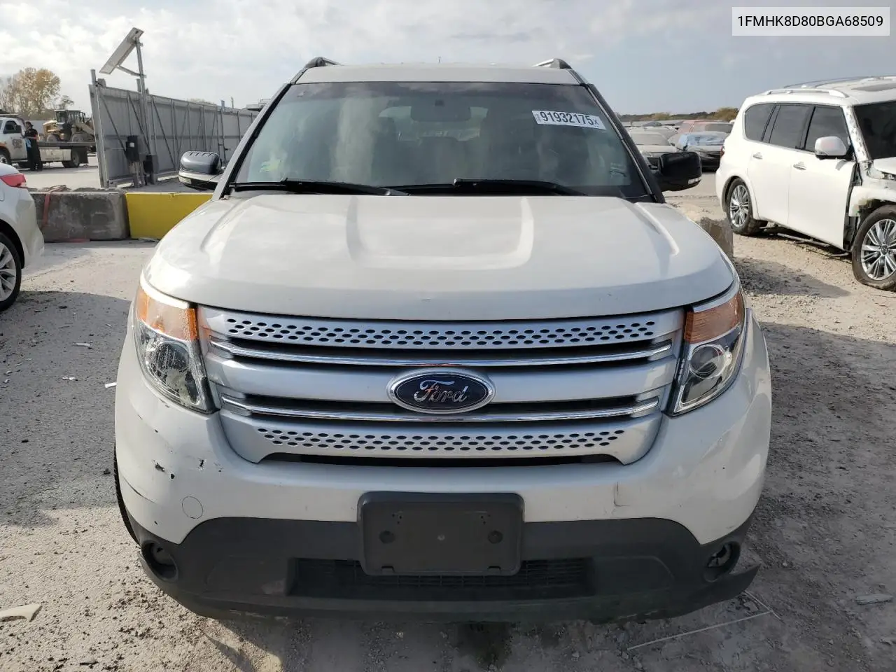 1FMHK8D80BGA68509 2011 Ford Explorer Xlt