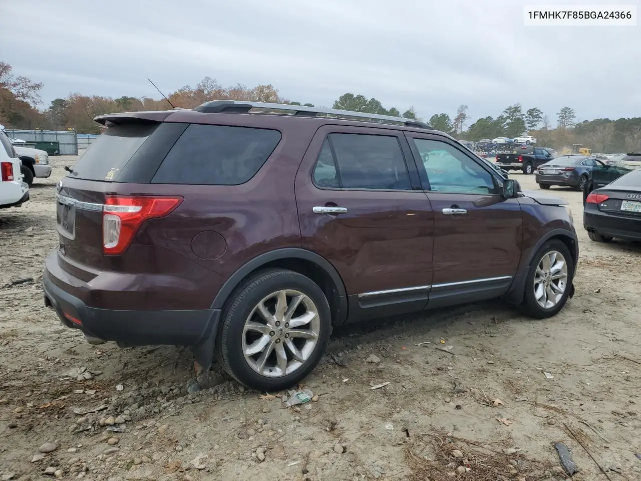 1FMHK7F85BGA24366 2011 Ford Explorer Limited