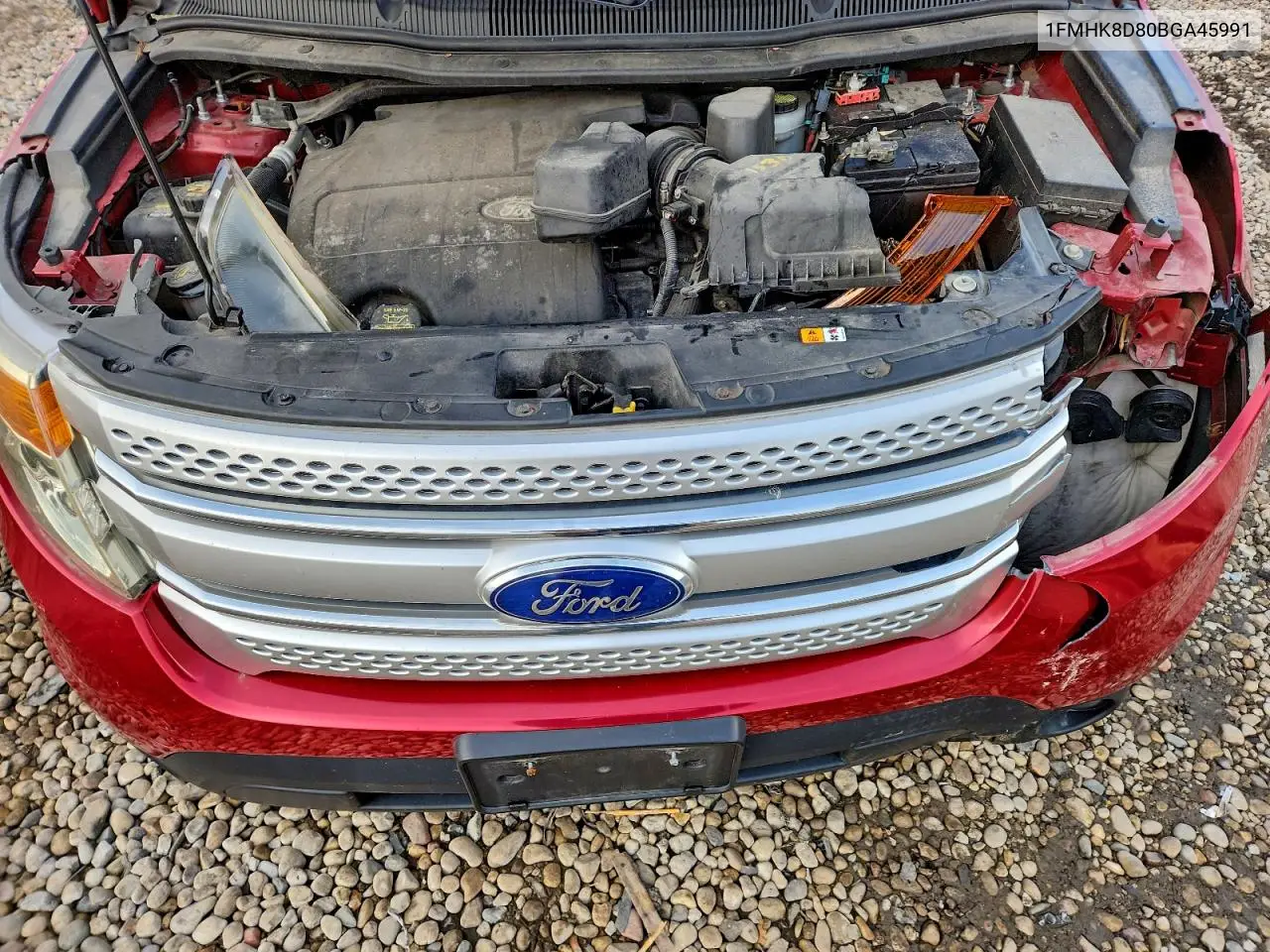 1FMHK8D80BGA45991 2011 Ford Explorer Xlt