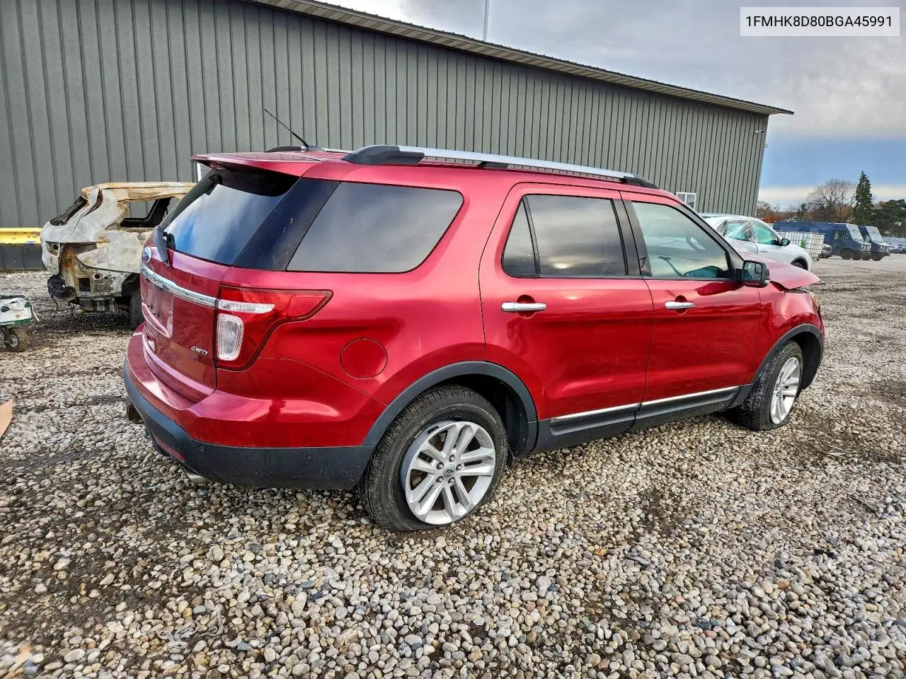 1FMHK8D80BGA45991 2011 Ford Explorer Xlt