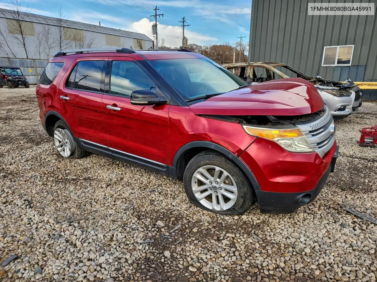 1FMHK8D80BGA45991 2011 Ford Explorer Xlt