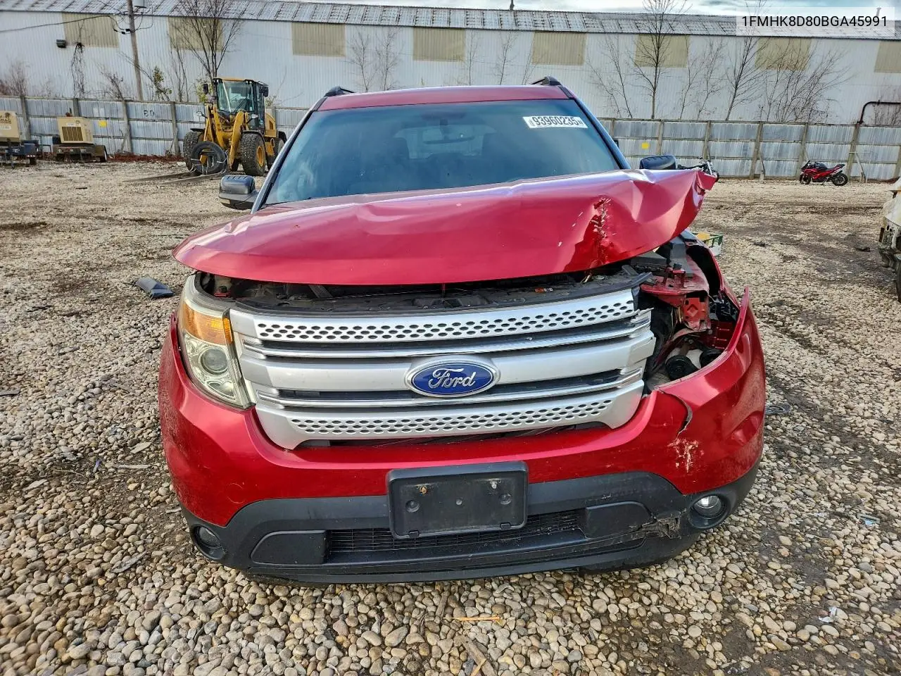 1FMHK8D80BGA45991 2011 Ford Explorer Xlt