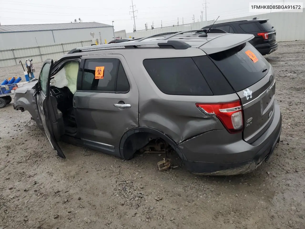 1FMHK8D85BGA91672 2011 Ford Explorer Xlt